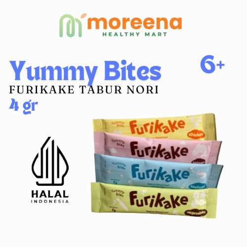 

YUMMY BITES - FURIKAKE ECER 5g SACHET 12+