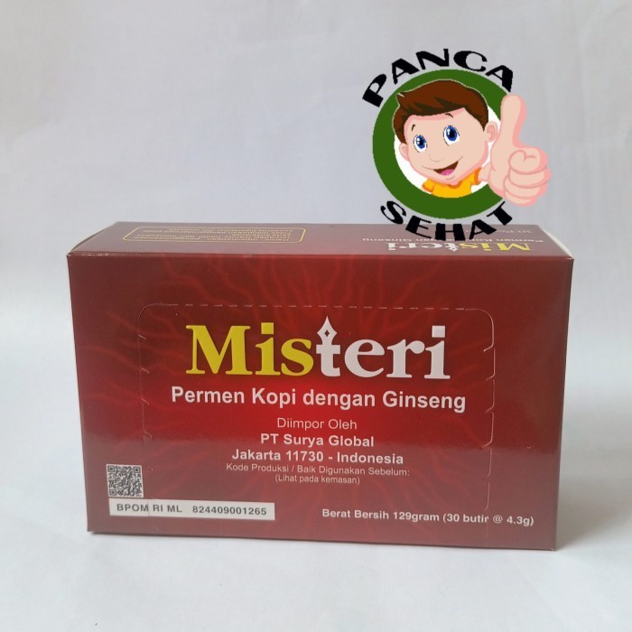 MISTERI CANDY/PERMEN KERAS RASA KOPI