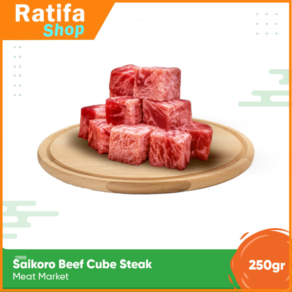 

Saikoro Beef Cube Steak 250 gr