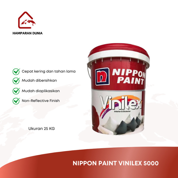 NIPPON VINILEX 5000 - CAT TEMBOK 25 KG