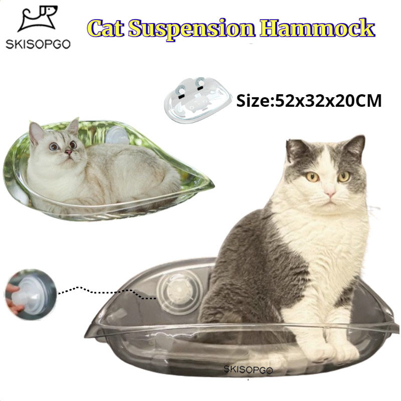 Kursi Hammock Jendela Kucing Cat Window Hammock Tempat Tidur Kucing Hammock Gantung