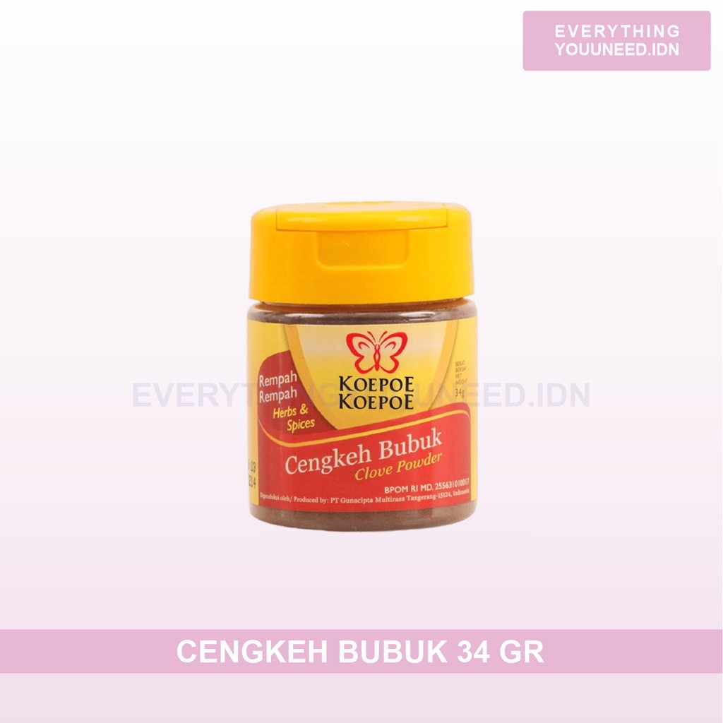

Cengkeh Bubuk 34 Gr Koepoe Koepoe
