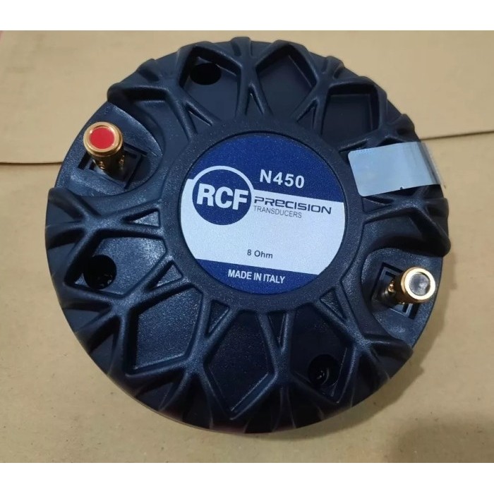 Tweeter RCF N450 / DRIVER RCF N450 MODEL DRAT GRADE A++ - Hitam