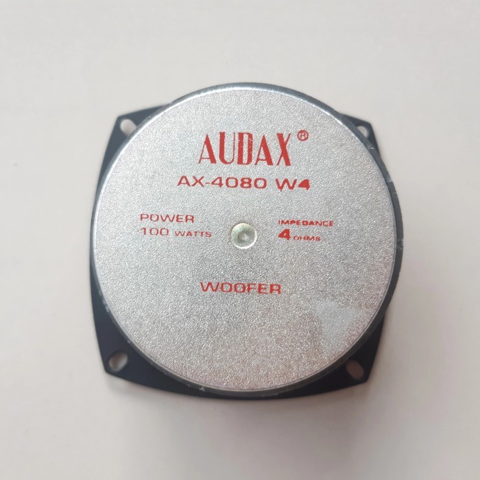 SPEAKER 4 INCH WOOFER AUDAX 100 WATT MAGNET BESAR   AUDAX