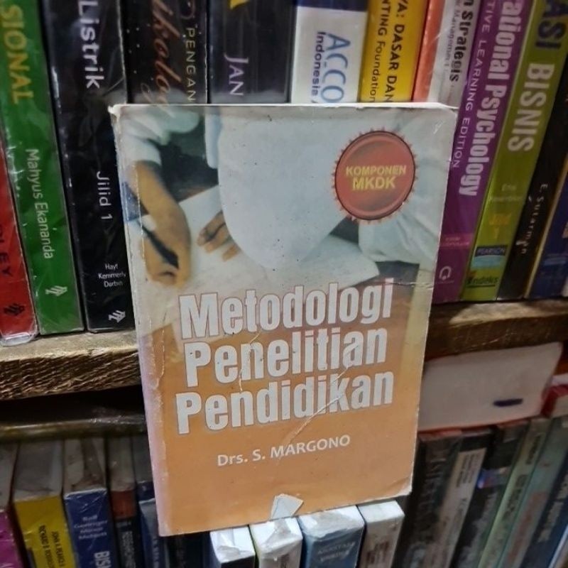 Metodologi penelitian pendidikan by Drs S Margono