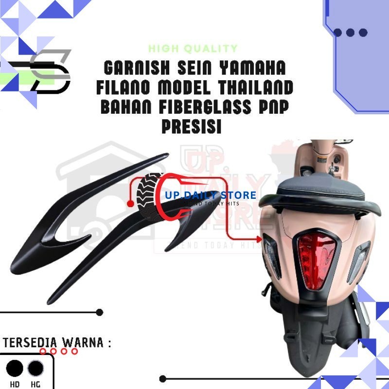 Grill Garnish Model Thailand Yamaha Grand Filano