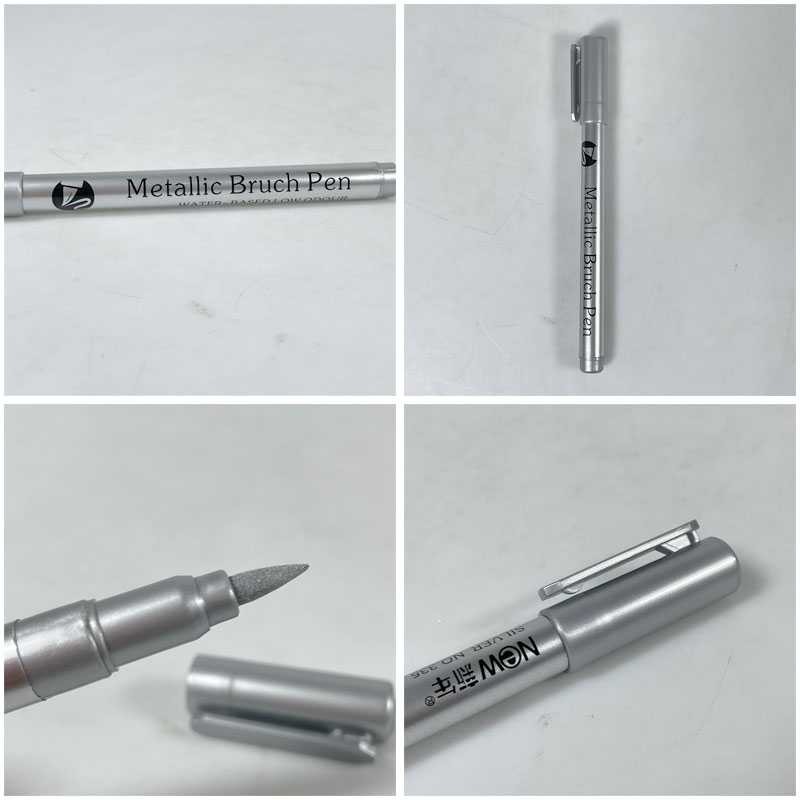 

Spidol Metallic Marker: Waterproof 12 PCS Nib 10mm untuk Kertas, Kayu & Logam - GN-12