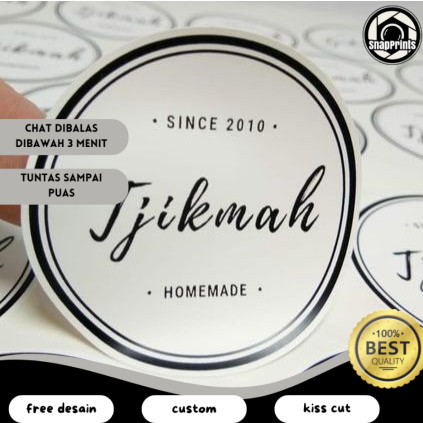 

SP Print & Cut Sticker A3+ Cetak Kiss Cut Stiker Label Vinyl Doff/Glosy Tahan Air