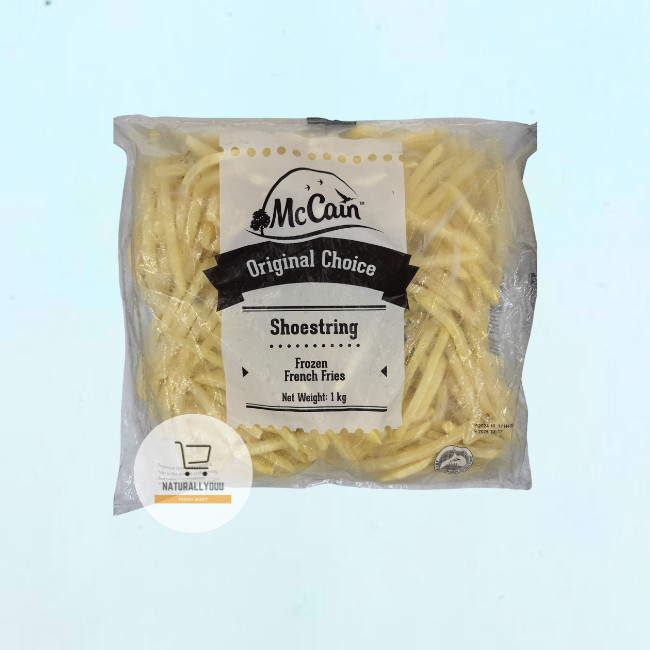 

RB Mc Cain Kentang Goreng Original Choice 1kg French Fries Frozen Straight Cut Crinkle Shoestring