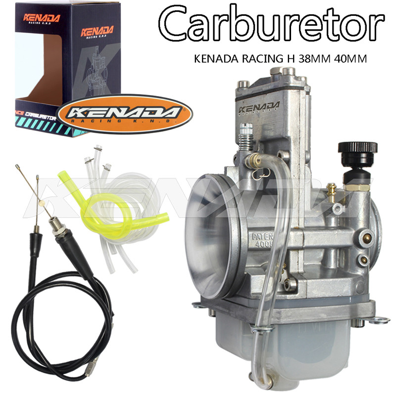 KENADA RACING CARBURETOR Adjustable Power Jet Universal Carb H 28MM-40MM PWK For Husaberg LECTRON Hu