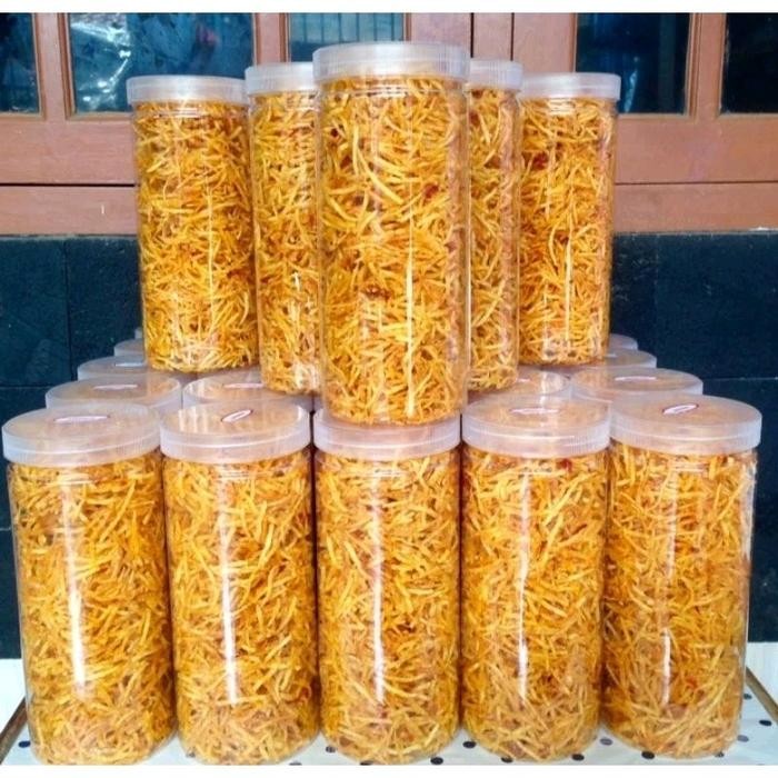 Kentang Mustofa kentang mustofa kacang ketang mustofa teri kentang mustofa kemasan Toples 1000ML - K