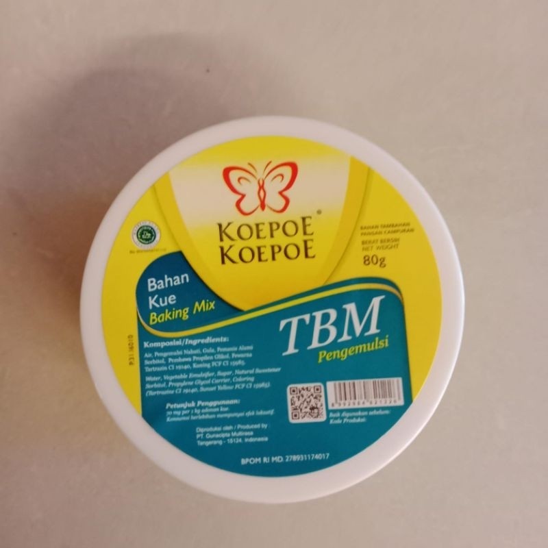 

kupu Kupu TBM 35gr dan 80gr/Emulsifier