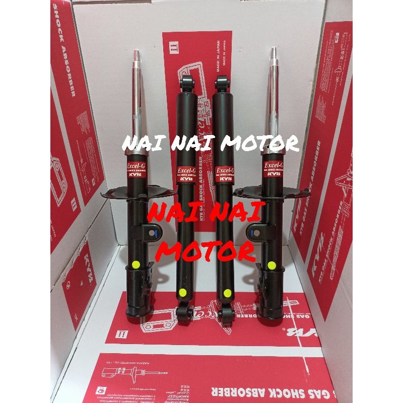 Shockbreaker avanza/xenia depan belakang merk kayaba Excel-G