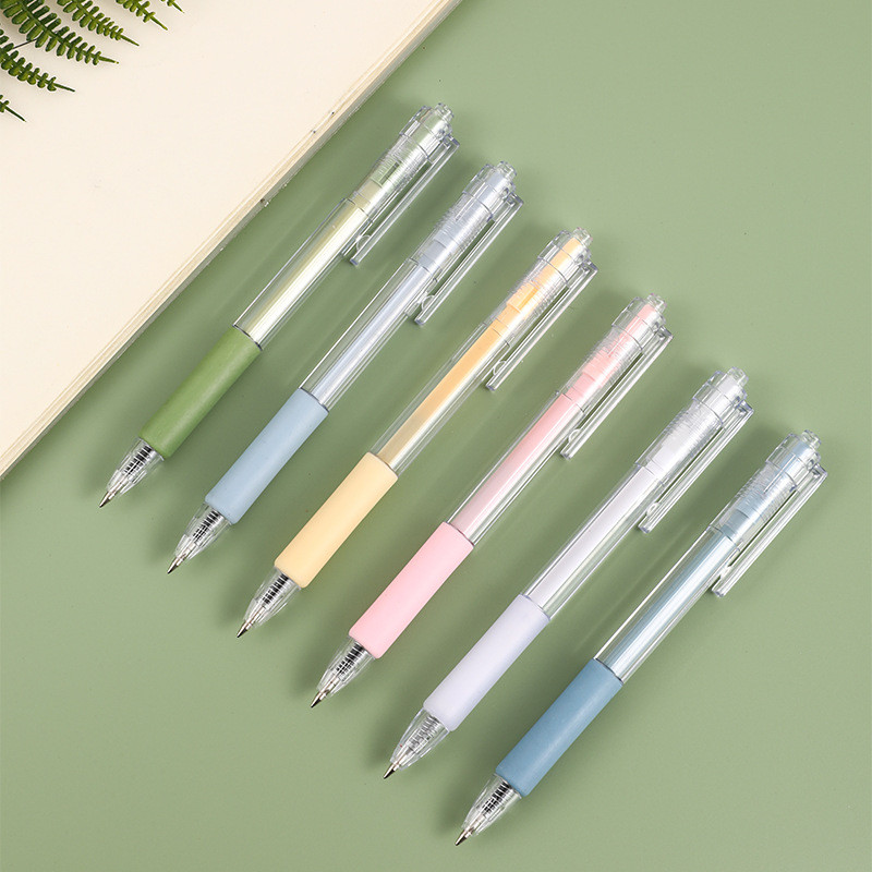 

Pena gel otomatis/pena estetika lucu/pena gel transparan warna segar