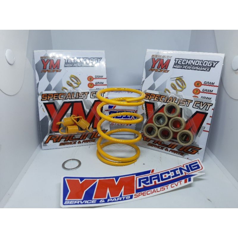 TINBACKSHOP PAKET UPGRADE CVT  1500RPM MIO KARBU / MIO SMILE / MIO SPORTY / MIO SOUL KARBU / fino ka