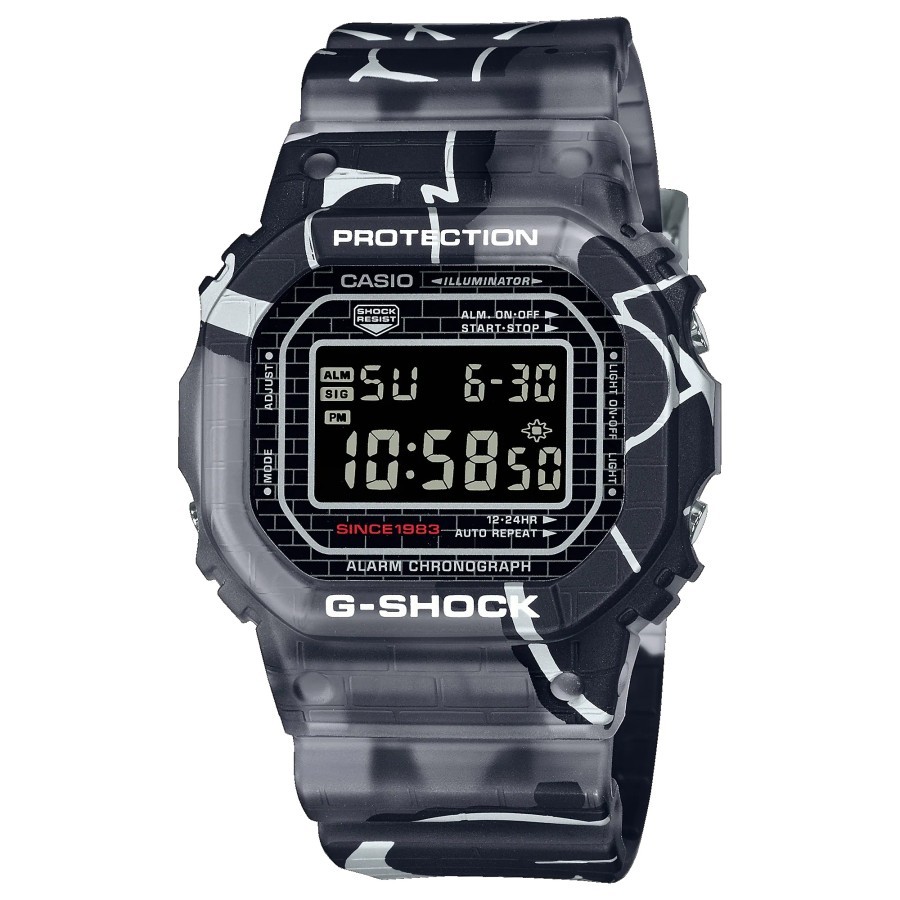 Promo Original Casio G-Shock DW-5000SS-1DR Jam Tangan Pria GSHOCK DW5000 DW-5600SS-1 Garansi Resmi 2