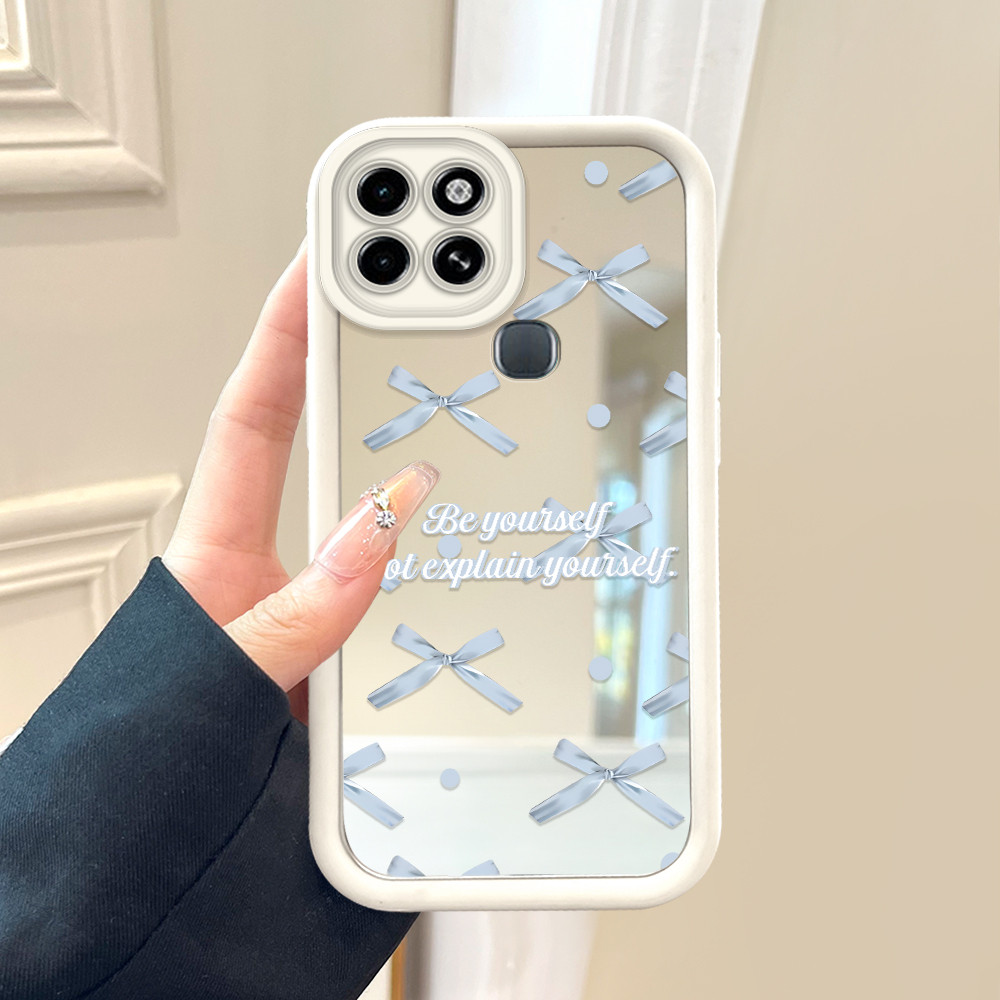 Casing Hp Untuk Infinix Smart 6 2021 X6511B Cassing Soft Cesing Mirror JZ Bow 8215 Softcase Silikon 
