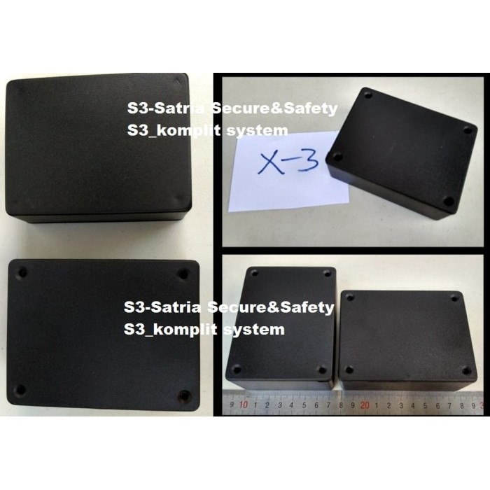 Electronic BOX Projek / BOX HITAM X3 / Casing Driver