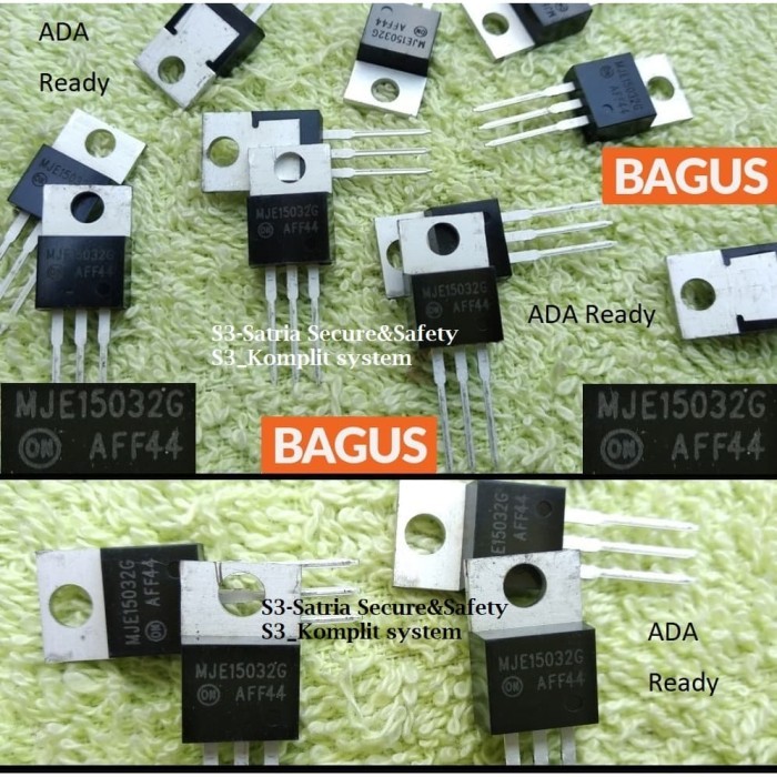 Bagus Mosfet ON MJE15032G MJE 15032 G TRANSISTOR MJE15032