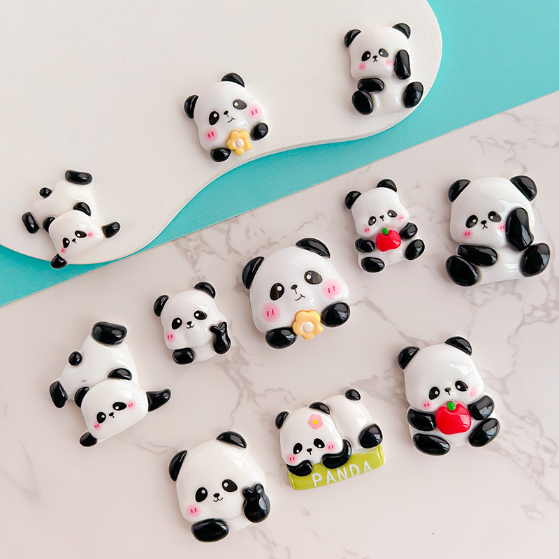 

Stiker Aksesoris Tempelan 3D HP Botol Laptop Karakter Panda