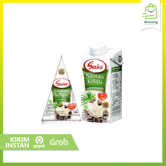 

Santan Cair Sasa / Bumbu Instant