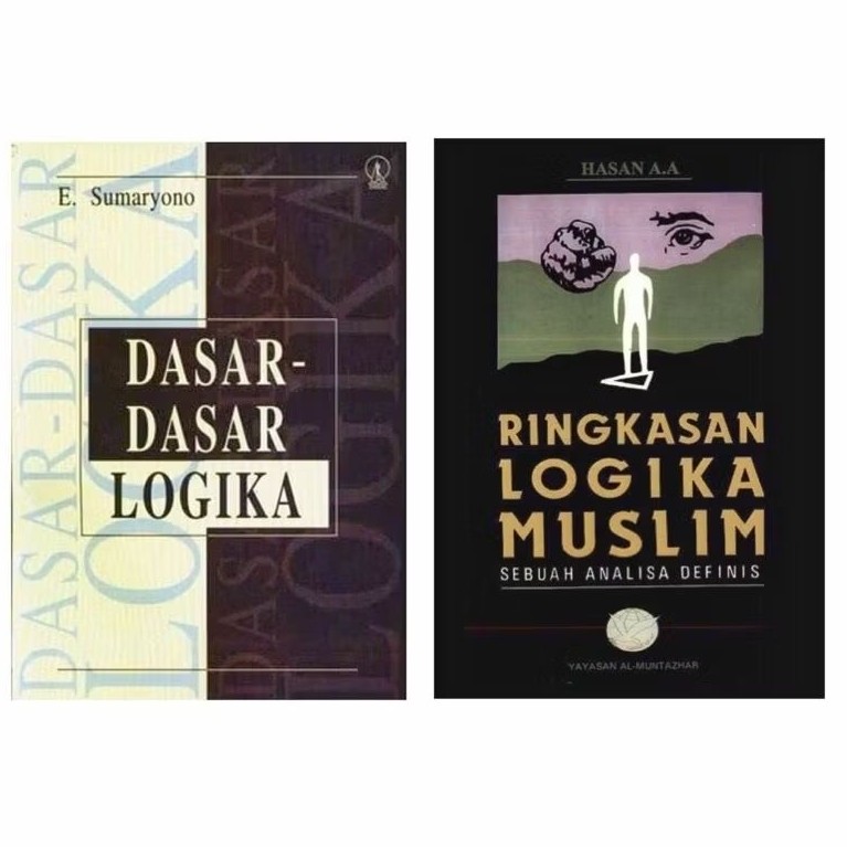 Paket 2 Buku Dasar Dasar Logika dan Ringkasan Logika Muslim