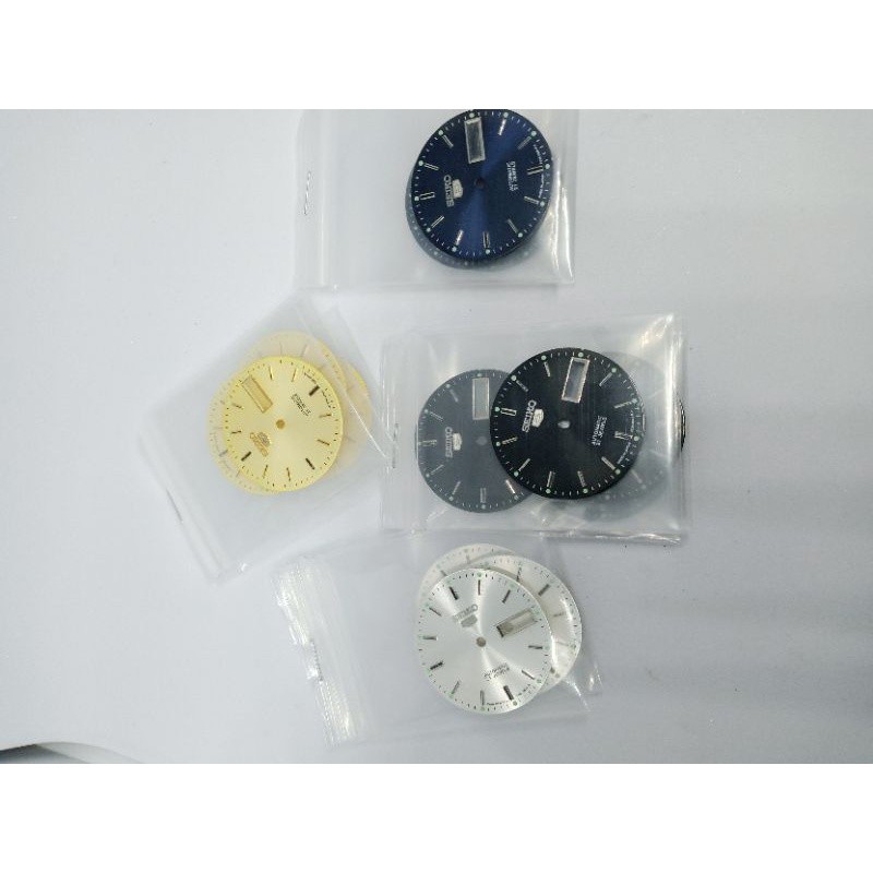 plat dial jam tangan seiko 5 automatic 7009/7s26 plat jam seiko 5