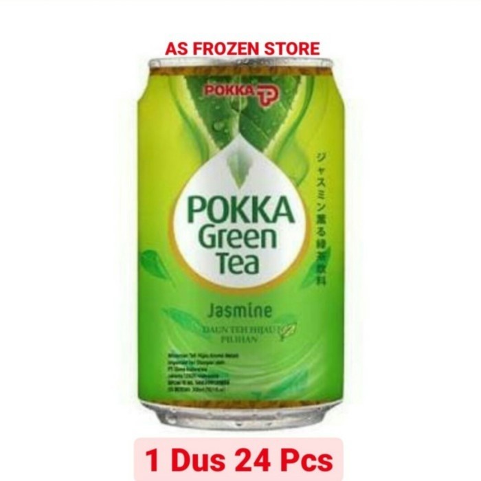 

Pokka Green Tea Kaleng 300 ml / Pokka Jasmine Green Tea Kaleng 300 ml
