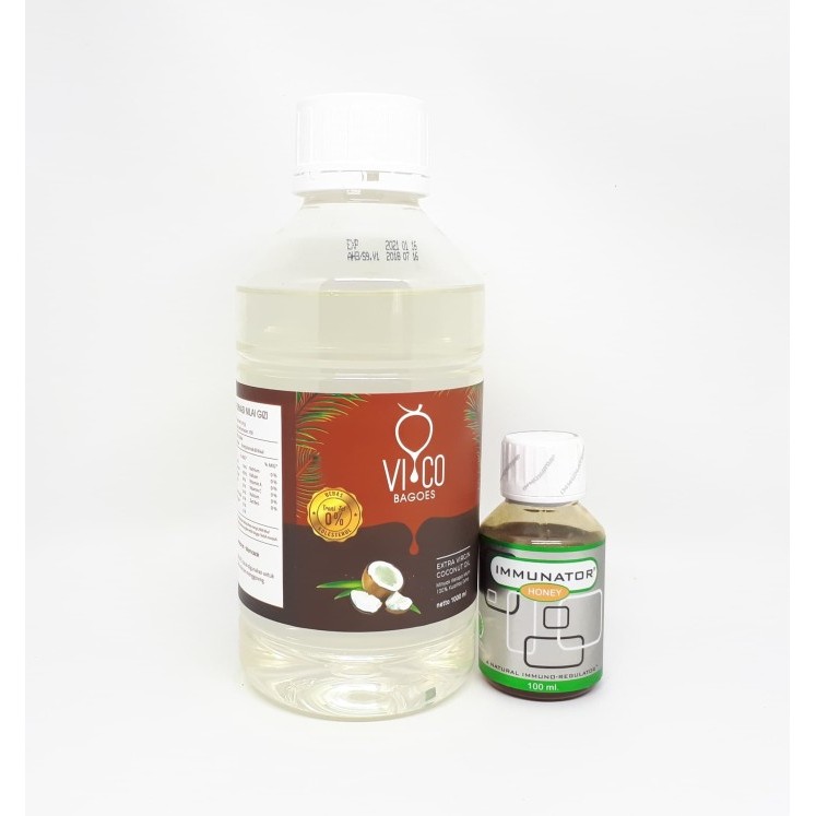 

Paket Hemat Keto Immunator Honey + Vico Bagoes 1lt