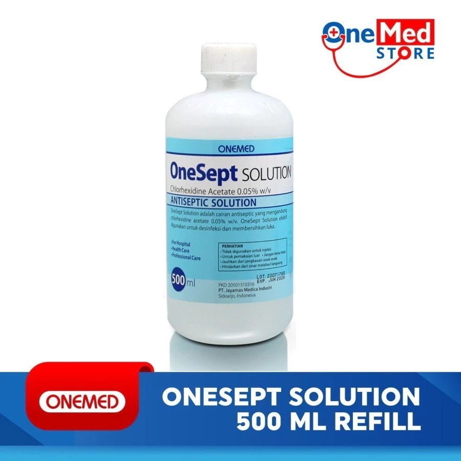 Onemed Cairan Pembersih Luka Onesept Solution 500ml