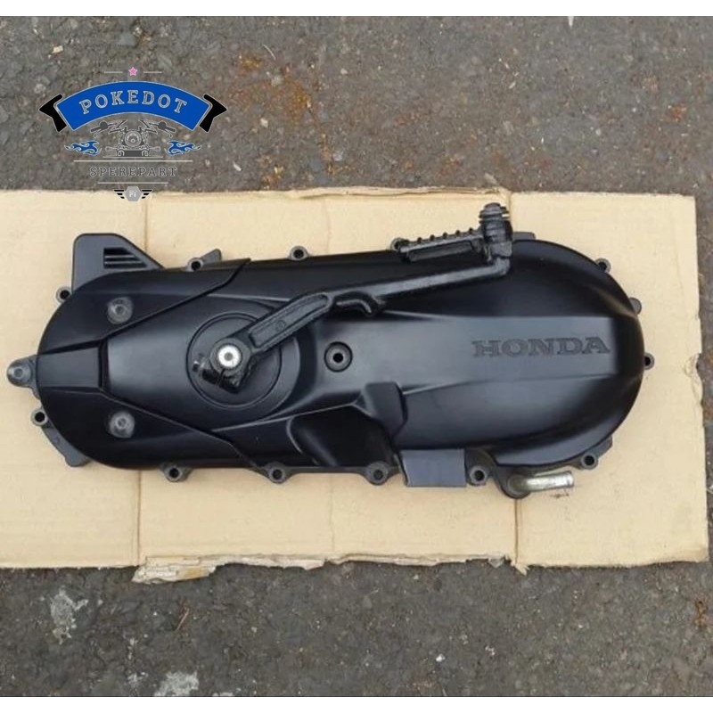 BLOK BLOCK BAK CVT TUTUP MESIN KIRI NEW BEAT FI ESP SCOOPY Fi BEAT STREET BEAT POP VARIO 110