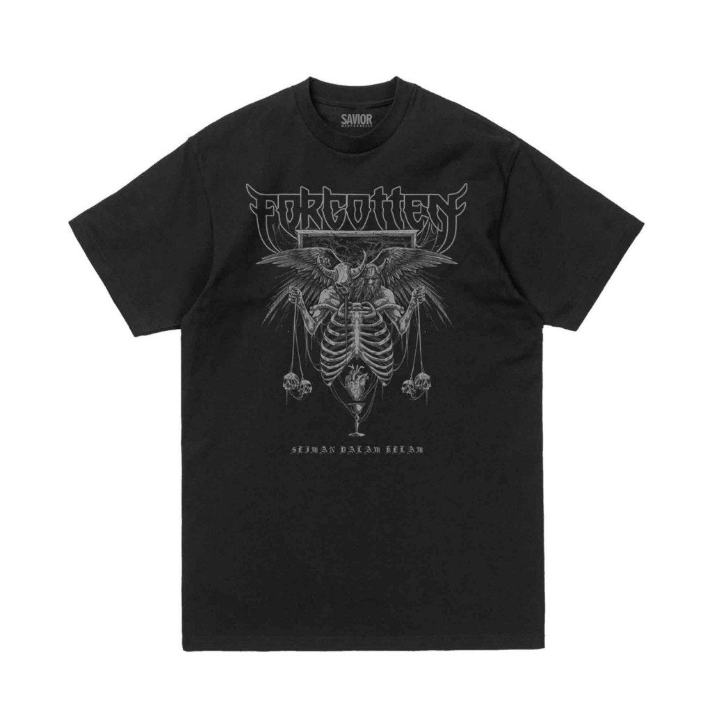 ORIGINAL T SHIRT FORGOTTEN - SEIMAN DALAM KELAM