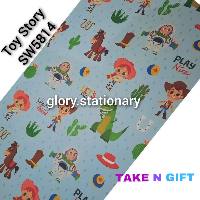 KERTAS KADO SANSAN WAWA/SANWA TOY STORY SW5814