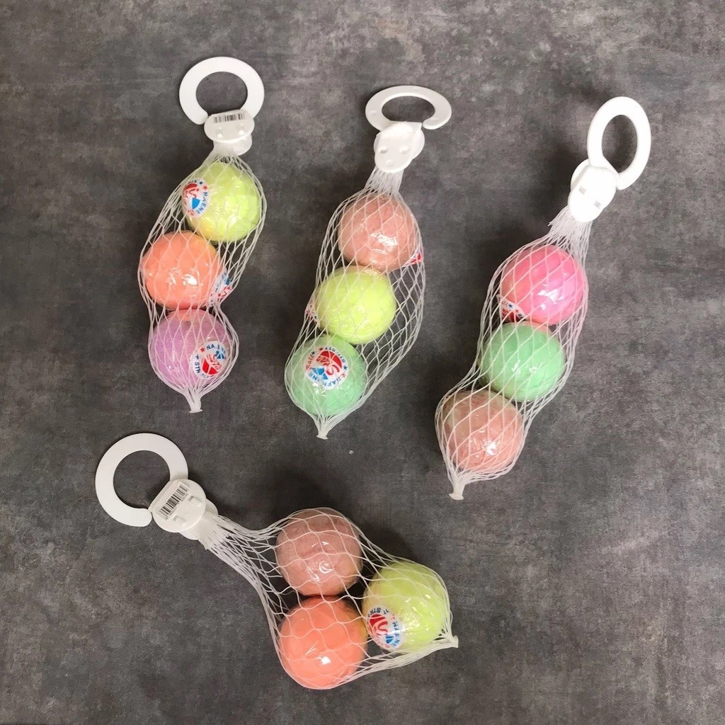 Pengharum Kamar Mandi Toilet Kamper Bola Jaring Set Warna Warni