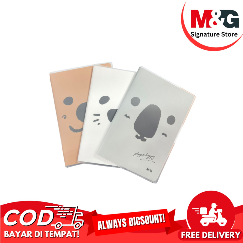 

Notebook A5 M&G APNGC002 Motif Animal Buku Tulis Catatan Bergaris Ukuran A5 - SATUAN- SHSNP
