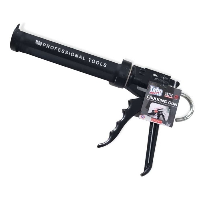 

Caulking Gun Black Heavy Duty - Tembakan Lem Silikon Silicone Sealant No Drip TOHO