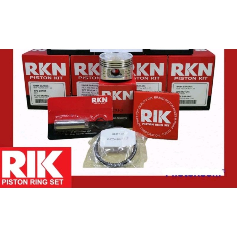 PISTON KIT KYZ SUPRA X 125 HELM IN BLADE 125 FI PNP KE KHARISMA SUPRA X 125 LAMA OVERSIZE 0.25 0.50 