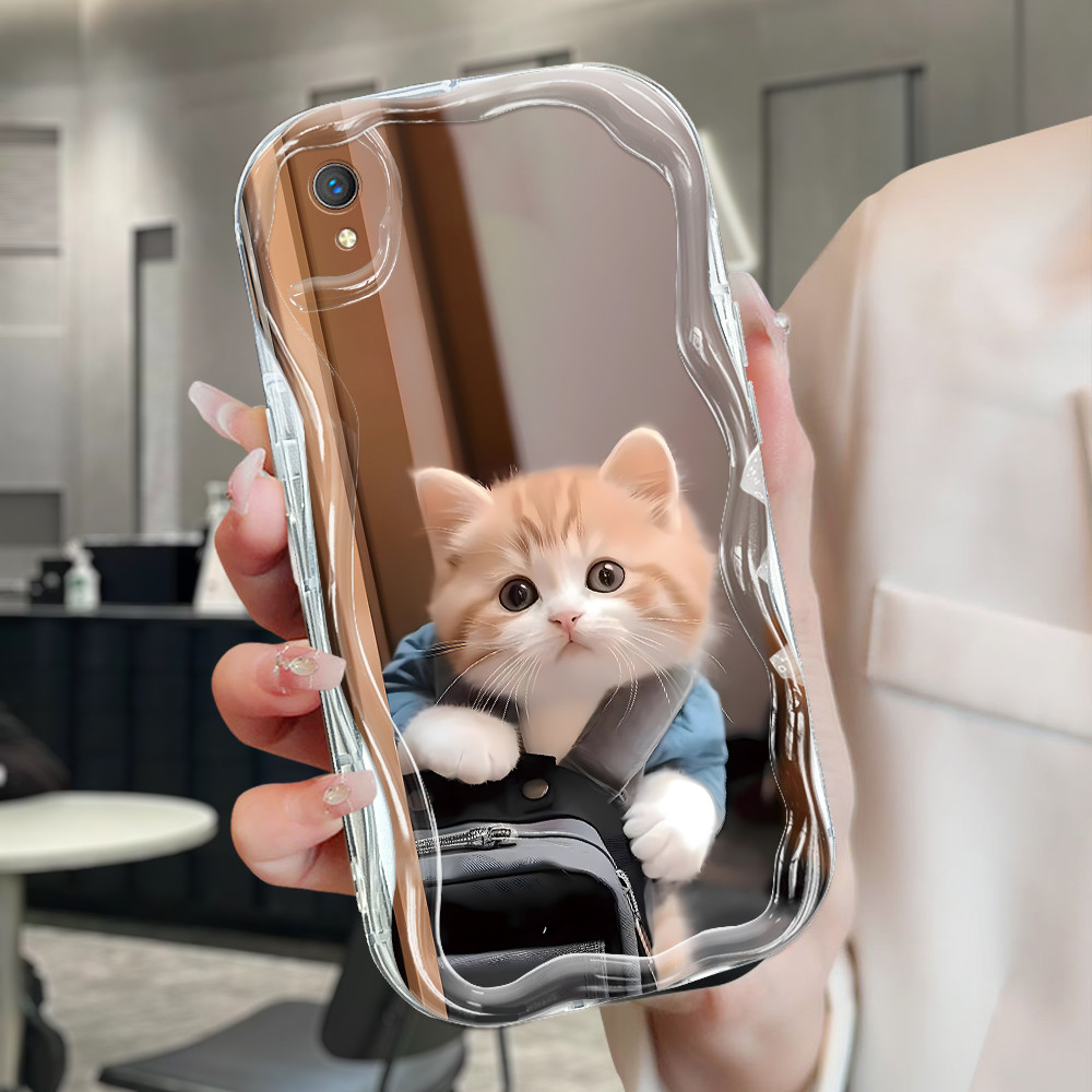 Vivo Y1S Y91C Case Softcase Case lucu Cassing Casing Hp Kesing Soft Kitty 6247