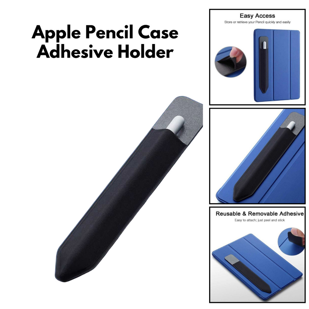 

GRSO Apple Pencil Case Adhesive Sleeve Case Holder Elastic Lycra D5QC