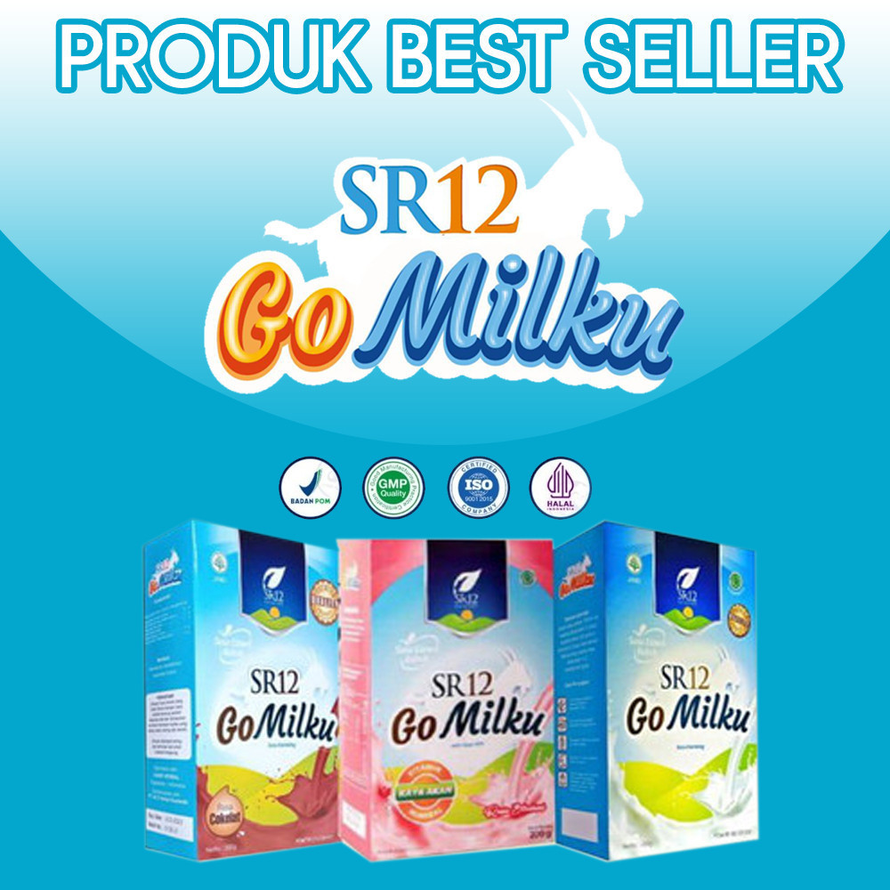 

GOMILKU SR12 SUSU ETAWA BUBUK | TUBUH SEHAT | HALAL | BPOM