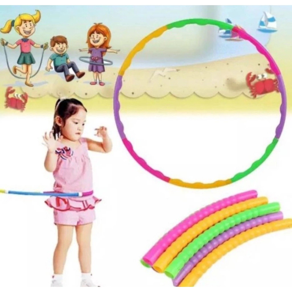 Hulahop Plastik / Mainan Olahraga Anak / Mainan Holahop / Holahop Anak