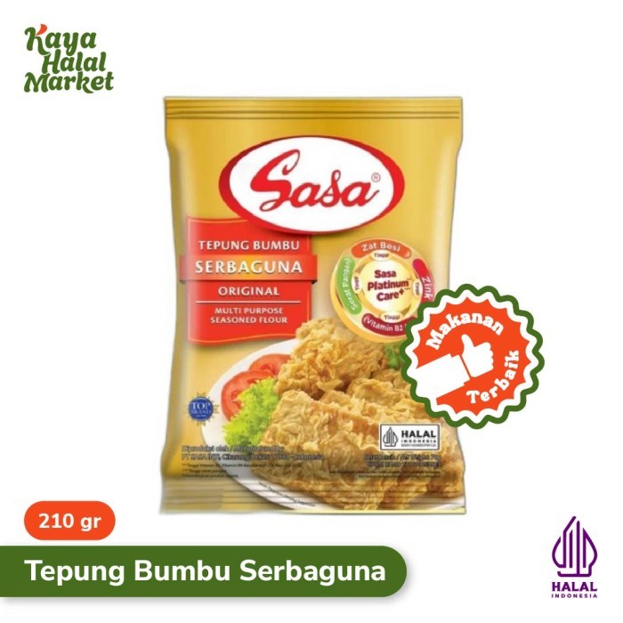 

Sasa Tepung Bumbu Serbaguna 210gr Original Kaya Halal Market