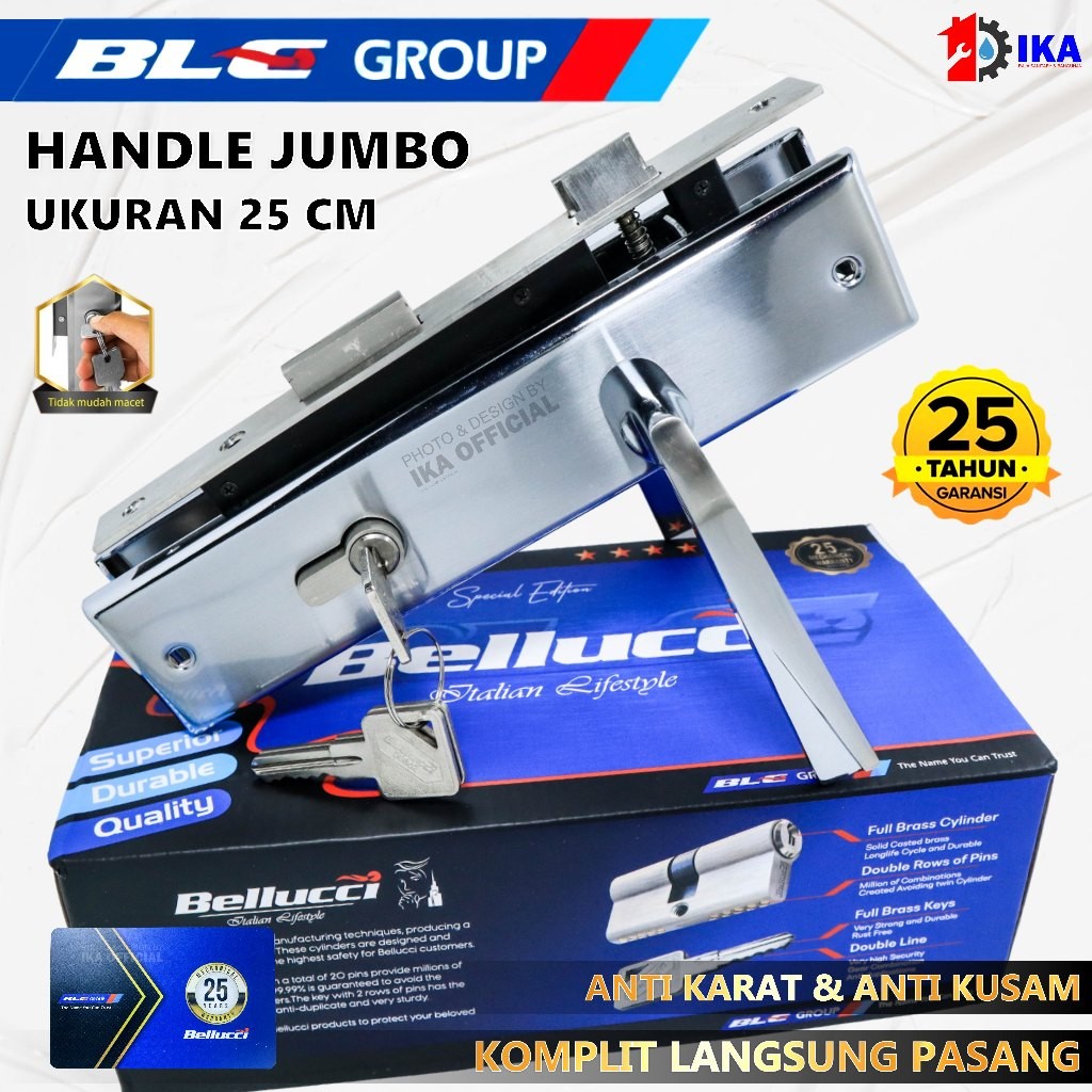 Kunci Pintu Besar Bellucci Megatron NP S8 Handle Pintu Bellucci Megatron NP / Kunci Bellucci Megatro