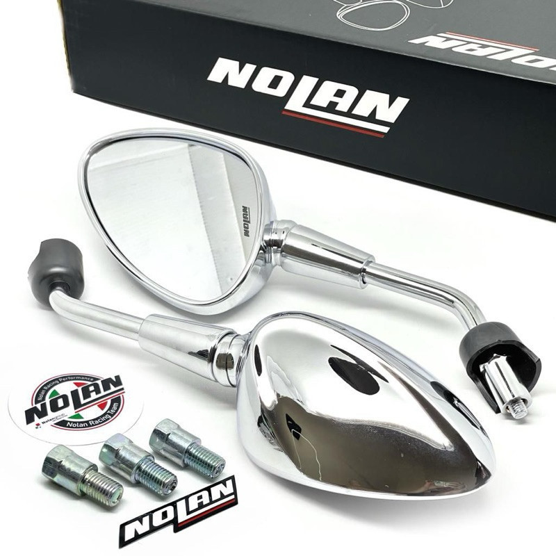 Spion Vespa Nolan Bahan Full Cnc Premium Spion Vespa Nolan Universal Best Quality LUCKY VARIASI MOTO