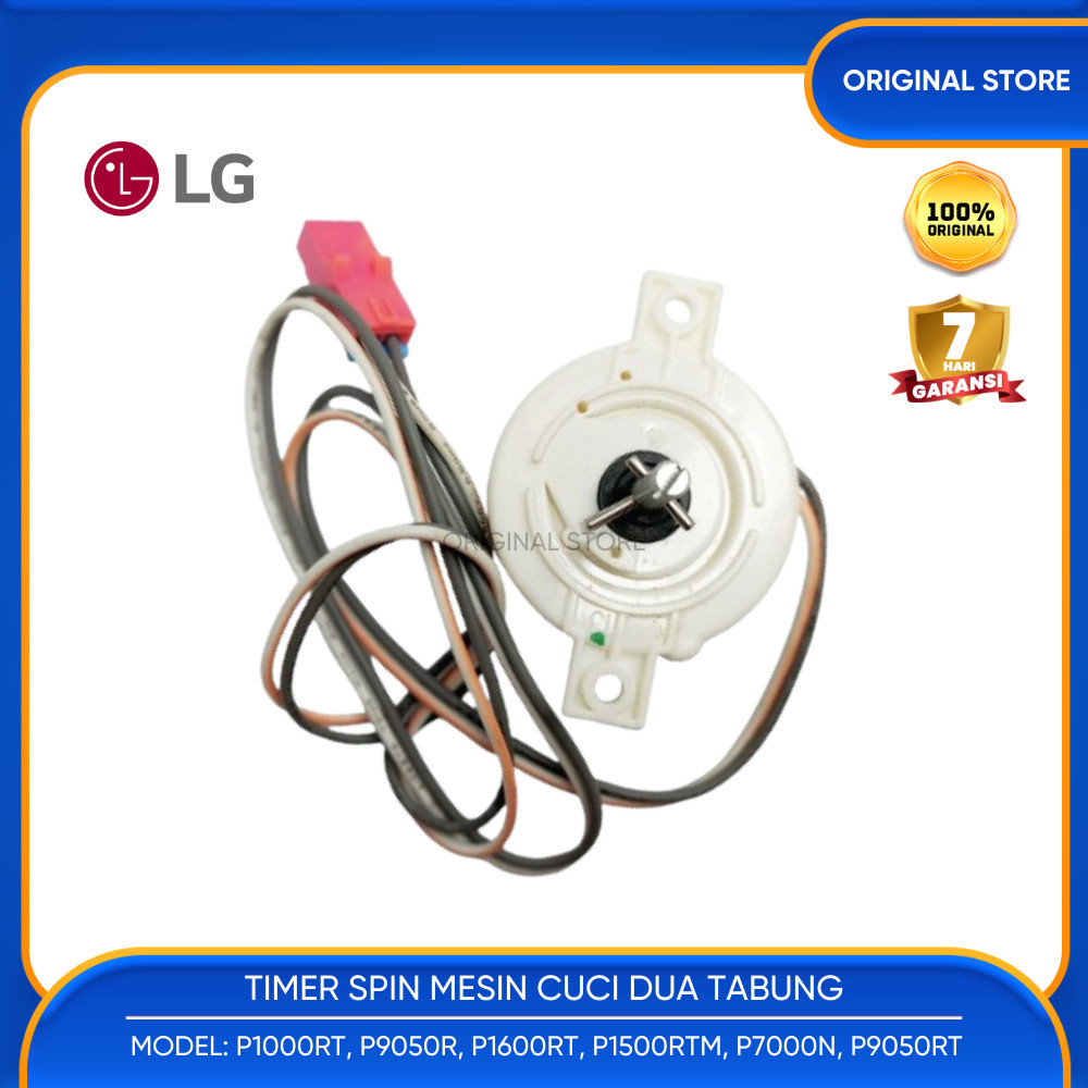 ORIGINAL LG TIMER SPIN MESIN CUCI 2 TABUNG MANUAL LG