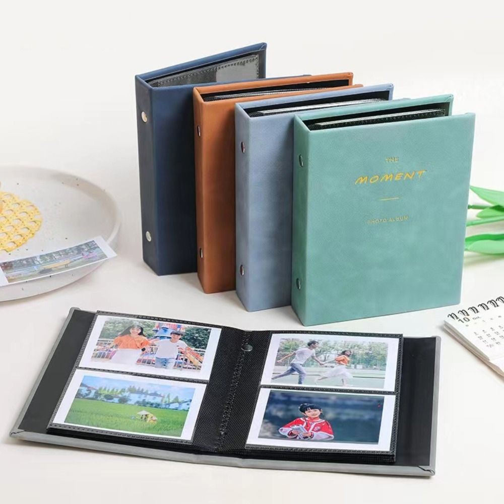 

64 Pockets Photo Album Instant Camera 3 inch Picture Storage Case Stamps Tickets Cards Organizer for Fujifilm Instax Mini 12/1