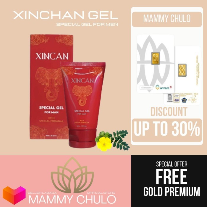 XINCAN GEL FOR MAN With Special Formula 50ml - Xincan Gel Original BPOM Xincan Gel Premium Quality