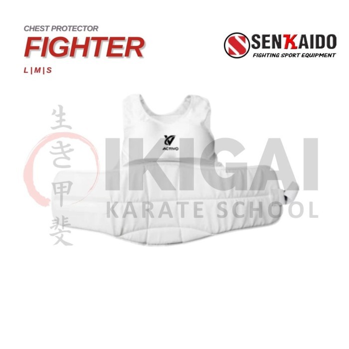 SENKAIDO FIGHTER CHEST PROTECTOR Pelindung Dada Wanita Karate Female