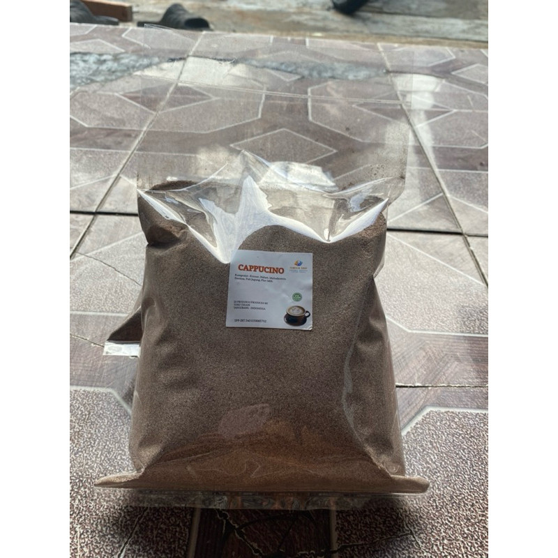 

TERLARIS - BUBUK CAPPUCINO 1 KG UNTUK JUALAN CAPPUCINO CINCAU RENDAH GULA MERK FAMILIA GRUF