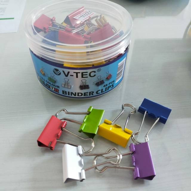 

VTEC BINDER CLIP WARNA NO 111